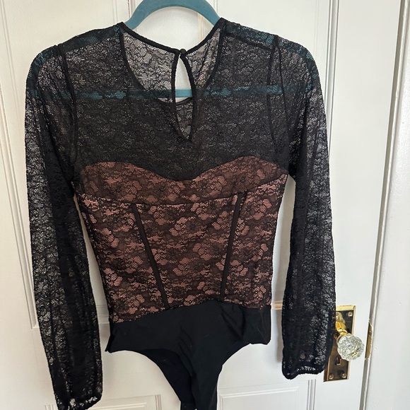 Cami NYC lace corset bodysuit size XS - Picture 3 of 5
